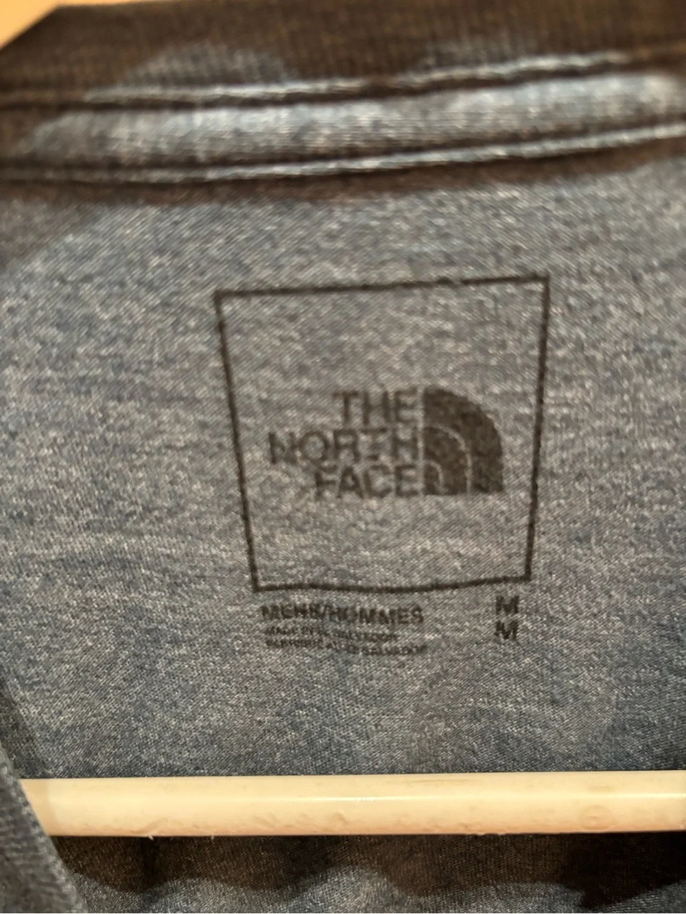 The North Face Men's Gray Logo Tee - Short Sleeve Crewneck Size Medium
